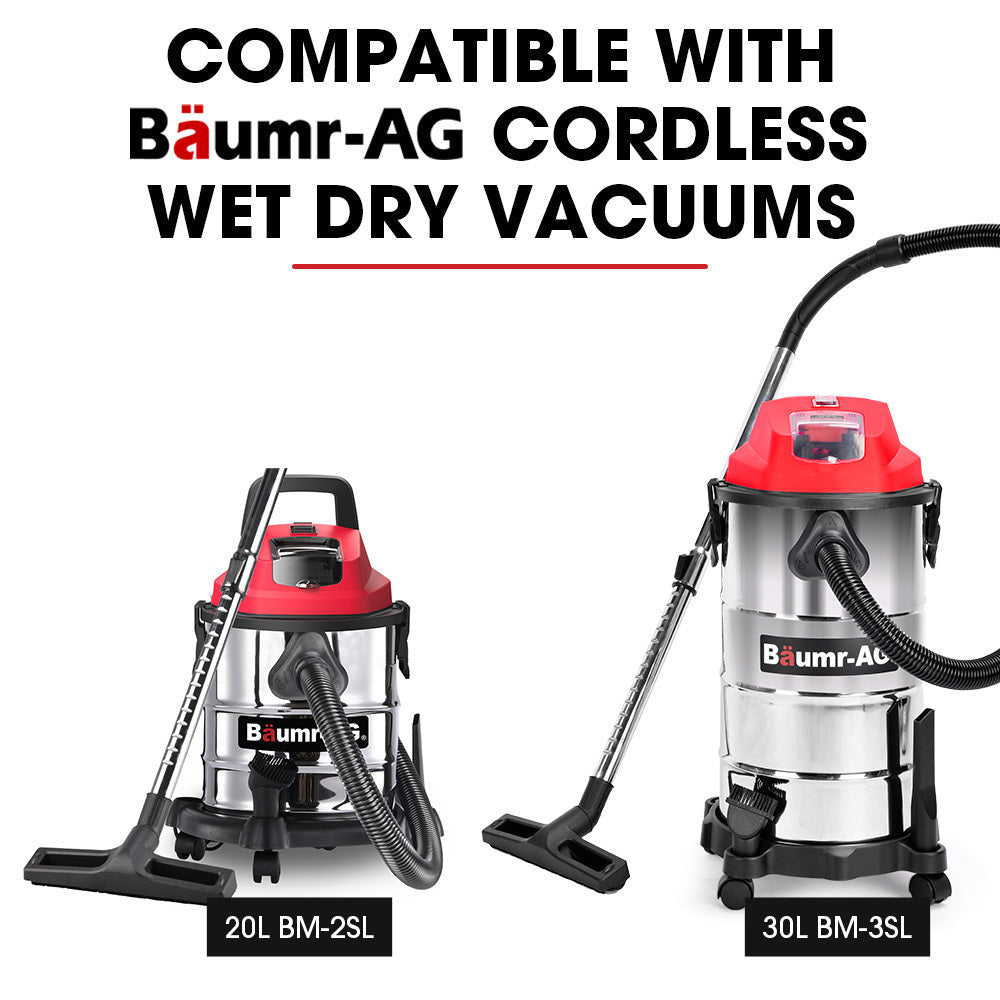 NNEDSZ Baumr-AG 18V 4Ah Lithium-Ion Battery for Cordless Wet & Dry Vacuums