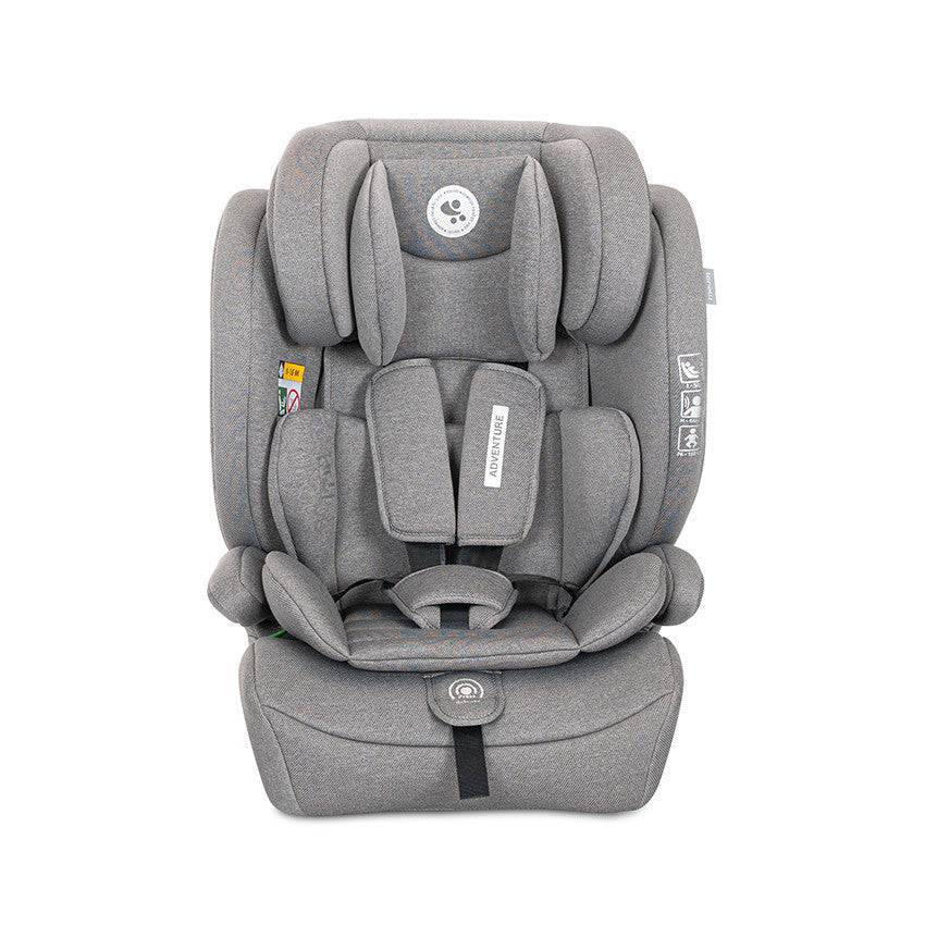 Lorelli Adventure autósülés i-Size 76-150cm - Grey (dobozos)