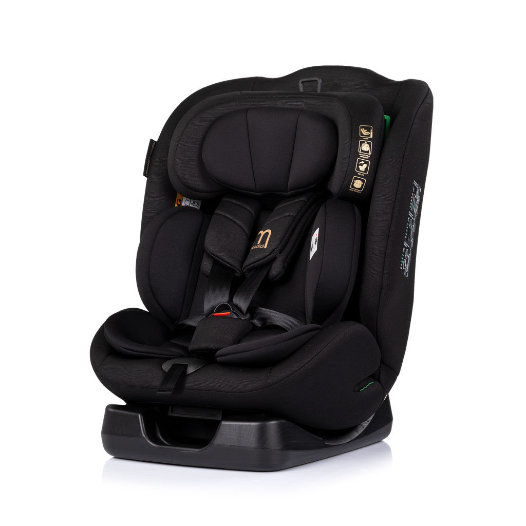 Chipolino Mondial autósülés I-Size 40-150cm - noir