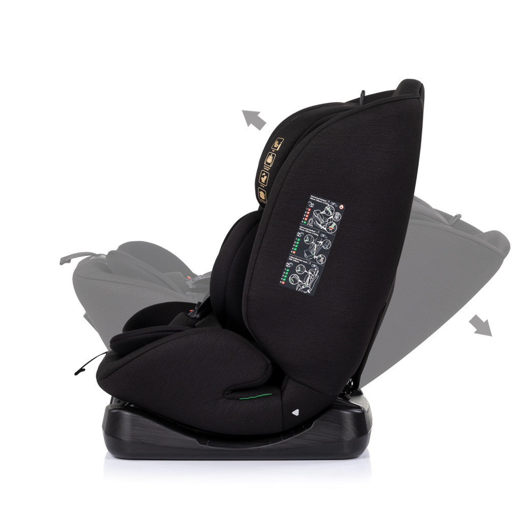 Chipolino Mondial autósülés I-Size 40-150cm - noir