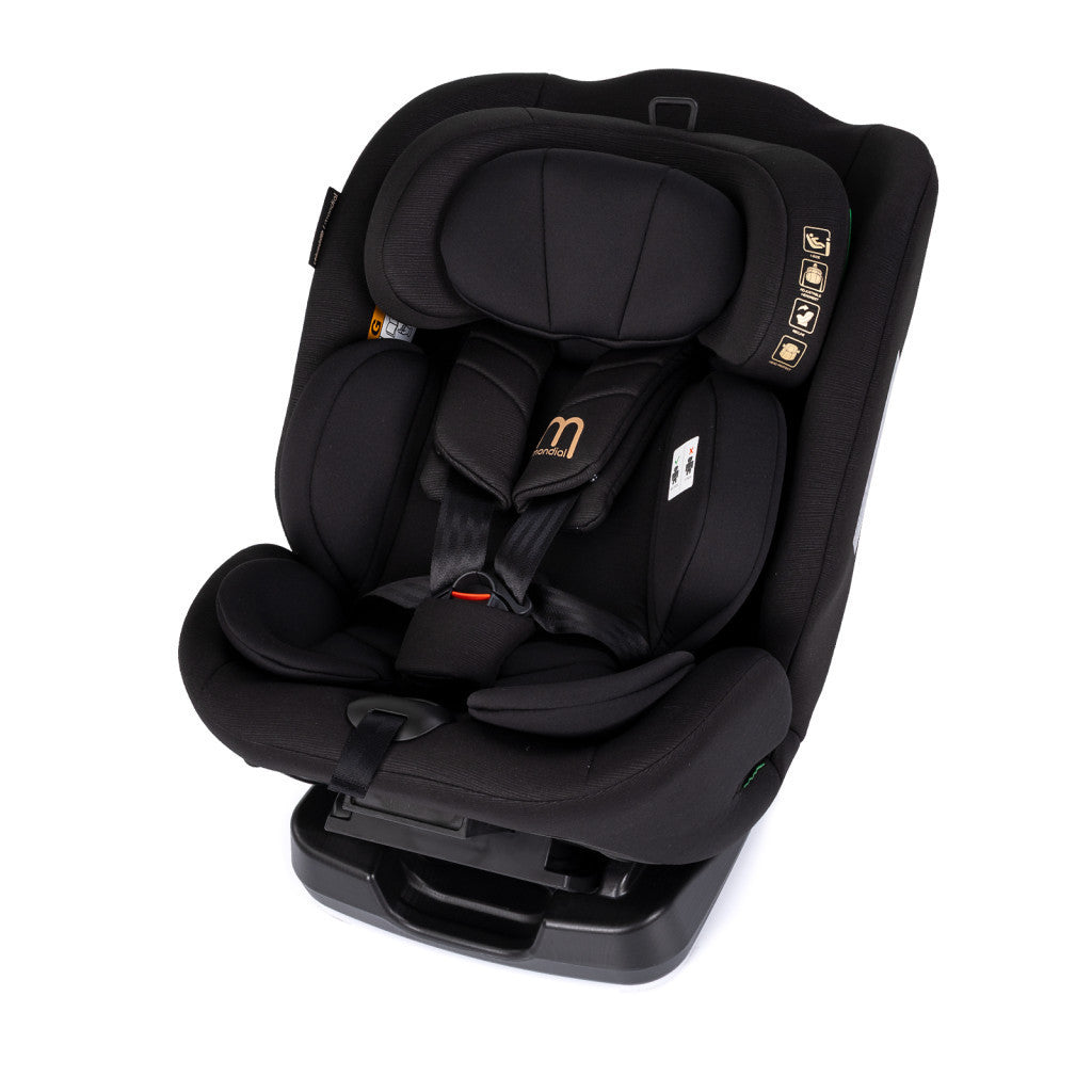 Chipolino Mondial autósülés I-Size 40-150cm - noir