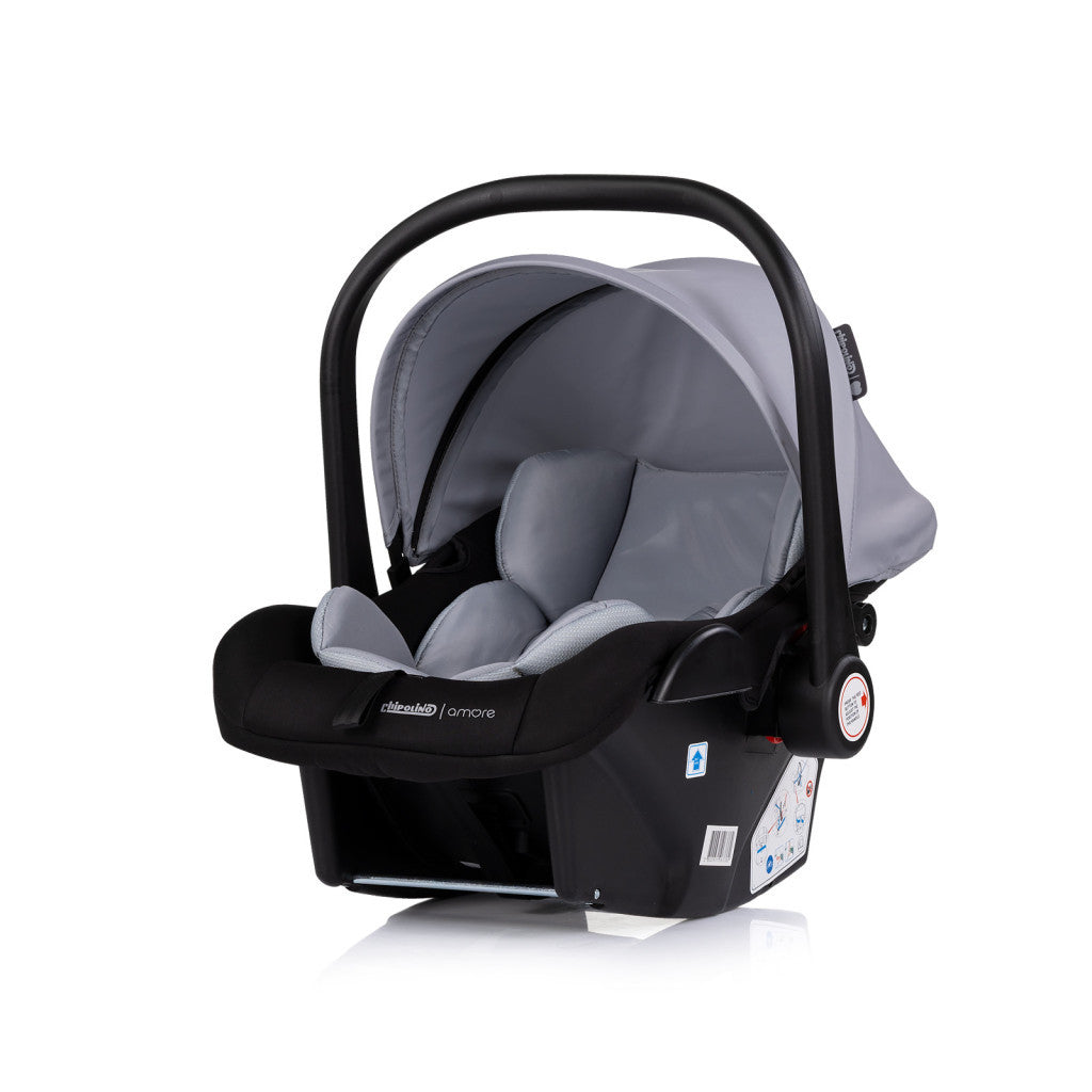 Chipolino Amore autóshordozó adapterrel 40-87cm - Platinum