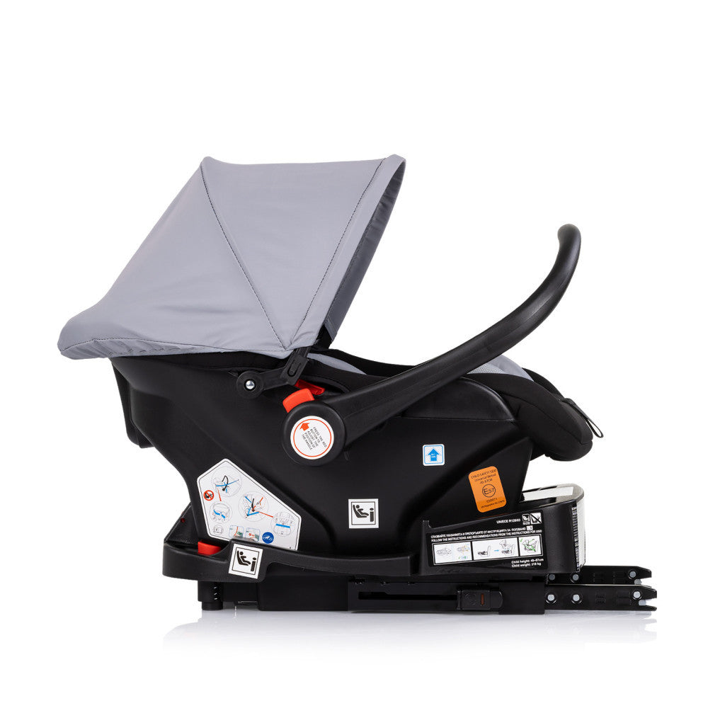 Chipolino Amore autóshordozó adapterrel 40-87cm - Platinum