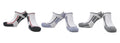 Chaussettes Invisibles Enfant Coton Écologique - Blanc (3 paires)