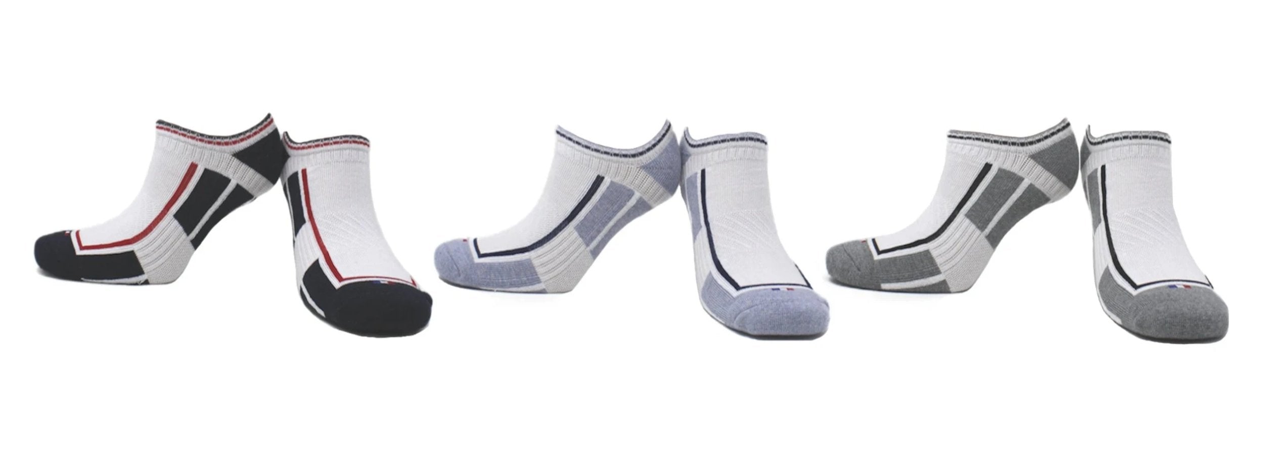 Chaussettes Invisibles Enfant Coton Écologique - Blanc (3 paires)