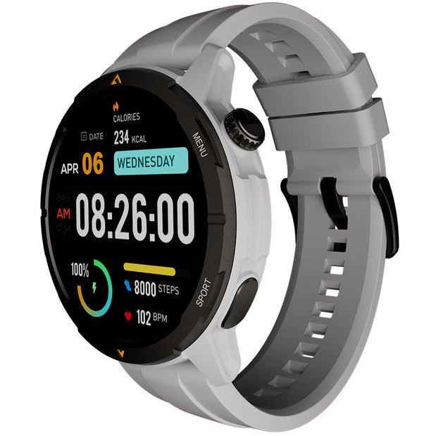 AGM Legion Rugged Smartwatch бял-сив (AGM_LEG_EU001WG)