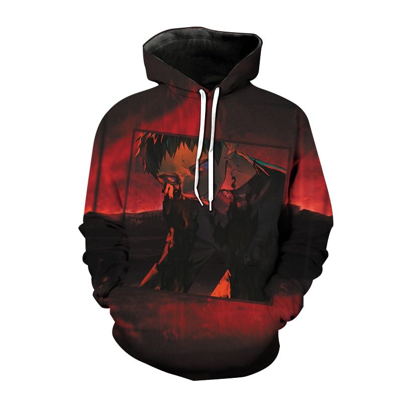 Fire Force Chinra Burn 3D Hoodie